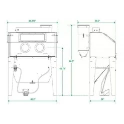 Hot Sale ✨ Eastwood Abrasive Media Blast Cabinet - B100 ???? 10 Hot Sale ✨ Eastwood Abrasive Media Blast Cabinet - B100 ???? -Eastwood shop 21301 13