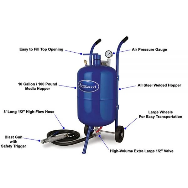 Best deal ???? Eastwood 100lb Pressure Abrasive Blaster ???? 2 Best deal ???? Eastwood 100lb Pressure Abrasive Blaster ???? - Image 2
