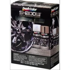 Buy ???? Dupli-Color Shadow Chrome Blackout ???? Coating Shadow Chrome Black-Out Kit (Black/Clear) Aerosol Kit ❤️