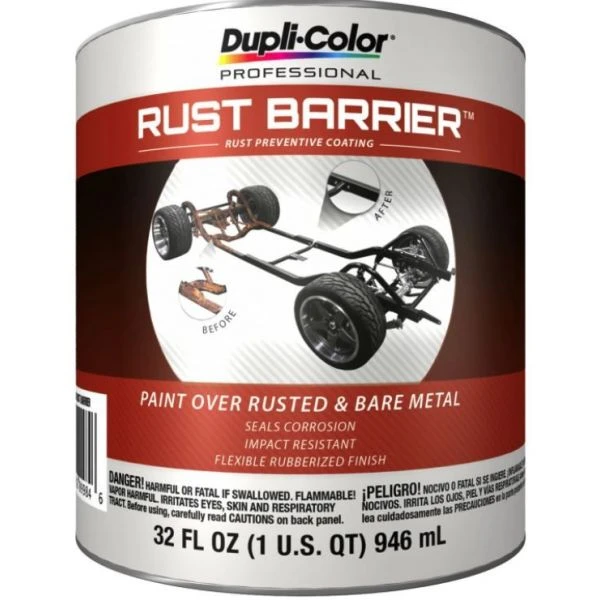 Wholesale ???? Dupli-Color Rust Barrier Rust Preventative ???? Coating Bulk Flat Black Quart Quart 32 OZ RBQ100 ???? 1 Wholesale ???? Dupli-Color Rust Barrier Rust Preventative ???? Coating Bulk Flat Black Quart Quart 32 OZ RBQ100 ????