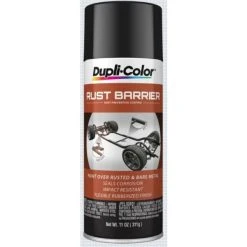New ???? Dupli-Color Rust Barrier Rust Preventative ???? Coating Aerosols Gloss Black Aerosol Aerosol 12 OZ RBA10 ????