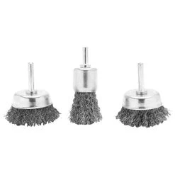 Outlet ???? Performance Tool 3 Pc. Rotary Wire Brush Set 1462 ????