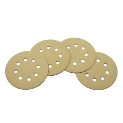 New ???? GRIP 5 Inch Hook & Loop Sanding Discs 4pc - 40 Grit -29309 ????